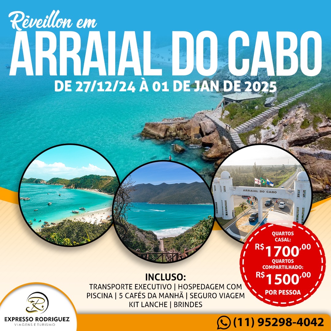 Réveillon Arraial Do Cabo - RJ 2025