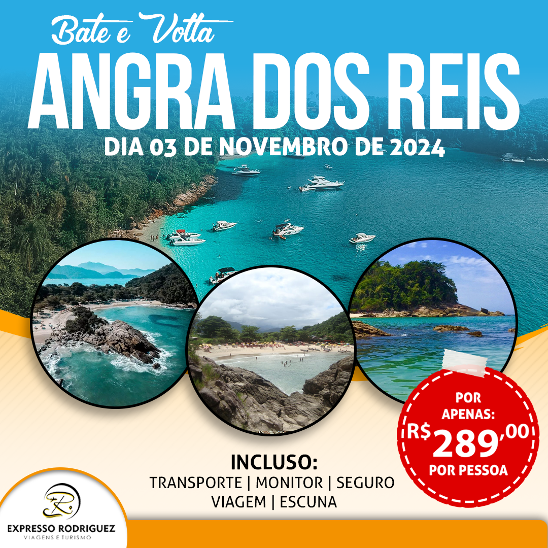 ANGRA DOS REIS | RJ  03/11/2024 - BATE VOLTA